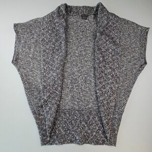 ExOfficio Womens Cocoon Vest Cardigan Grey Marled Cotton Wool ESCC-107 SM